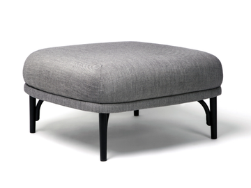 TARGA POUF - Square fabric pouf by Wiener GTV Design - view 2